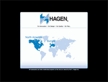 Tablet Screenshot of hagen.com