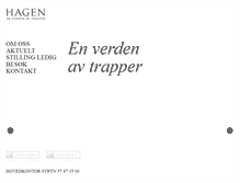 Tablet Screenshot of hagen.eu